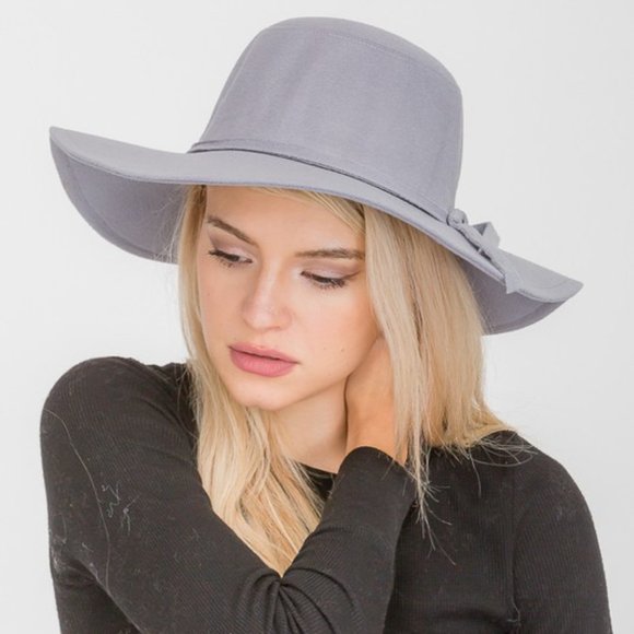 Infinity Raine Accessories - ALL ON TRACK FLOPPY HAT-GREY